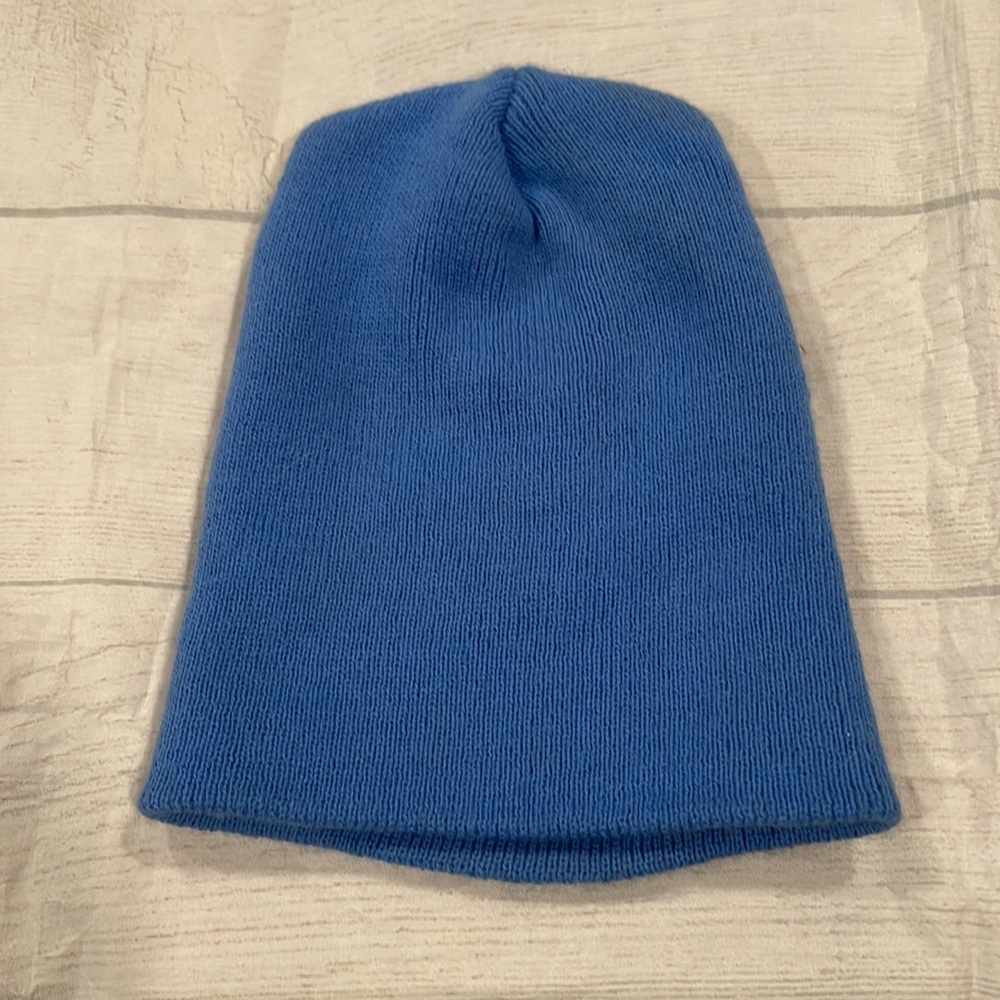 Von Dutch NWOT beanie Blue & Yellow - Picture 3 of 3